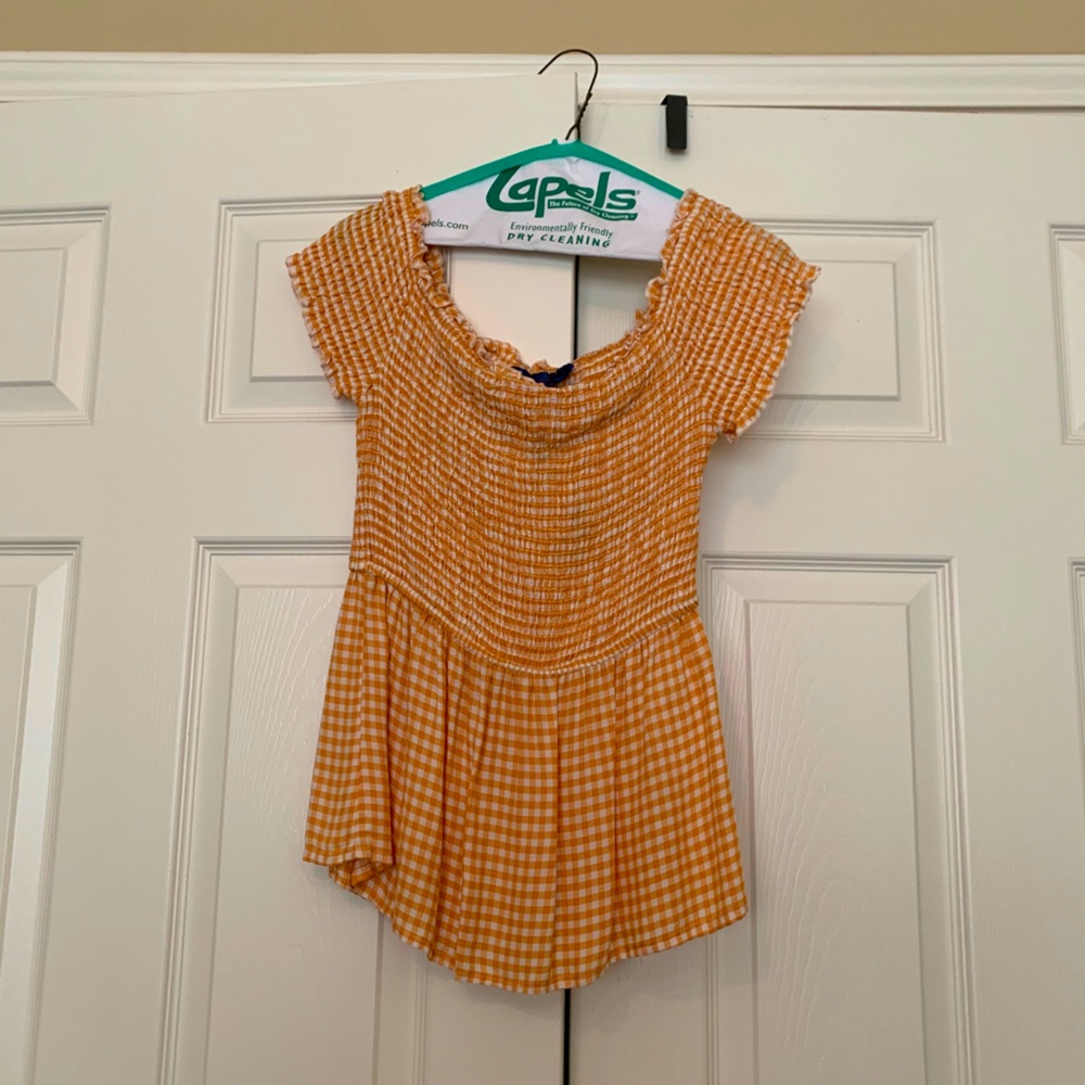 Gingham top
